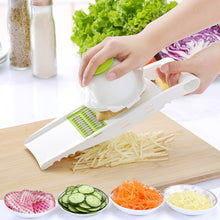 Load image into Gallery viewer, 5 in 1 Stainless Steel Blade Vegetables Cutter