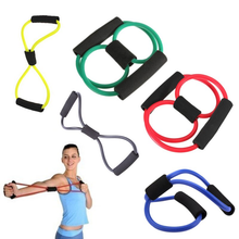 Load image into Gallery viewer, Rubber Tube Weight Expansion Back Control Fitness Rope