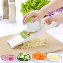 Load image into Gallery viewer, 5 in 1 Stainless Steel Blade Vegetables Cutter
