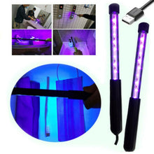 Load image into Gallery viewer, 3/9W USB Ultraviolet UV Light Sterilizer Germicidal Lamp Disinfec Car Mite Bulbs