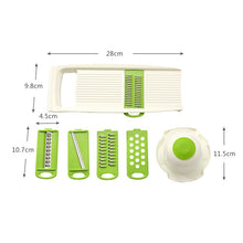 Load image into Gallery viewer, 5 in 1 Stainless Steel Blade Vegetables Cutter
